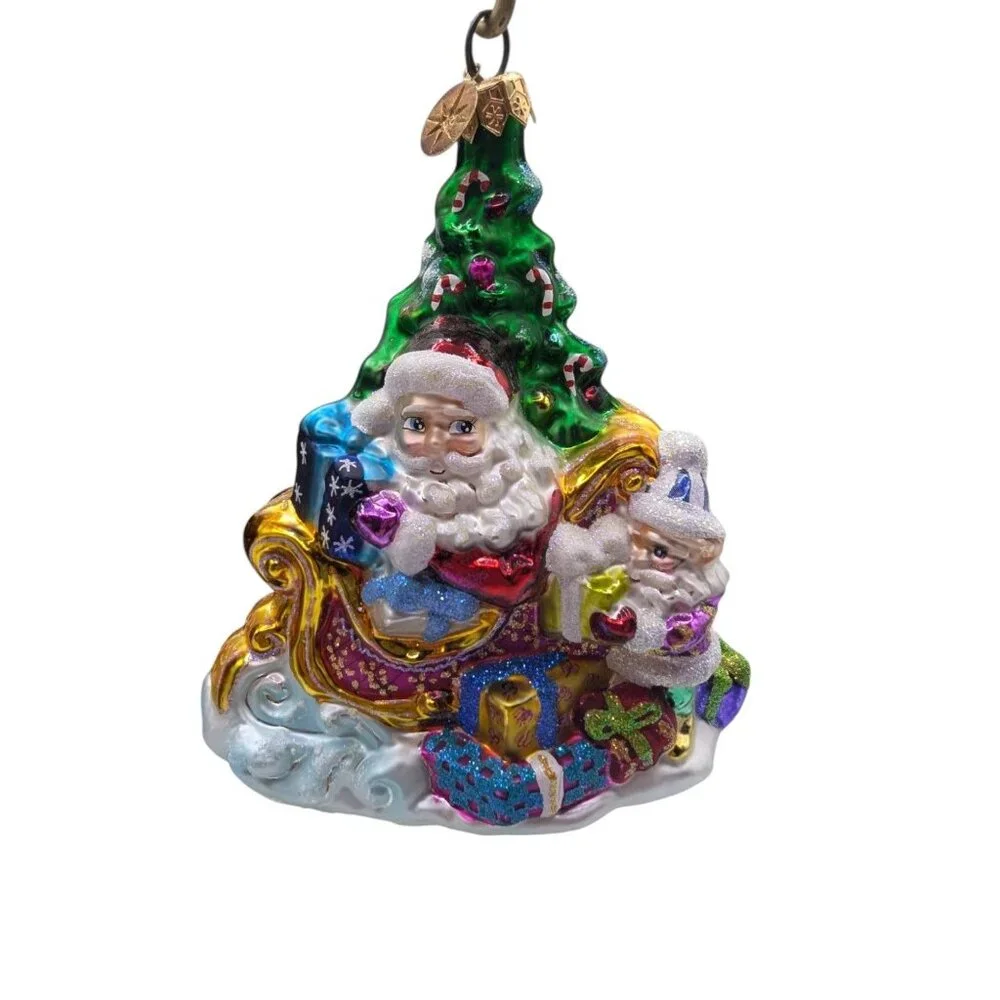 Christopher Radko Trim A Tree-O Limited Edition Ornament With Stand